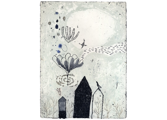 私の中の白い月