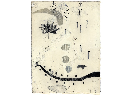 とても静かな足音