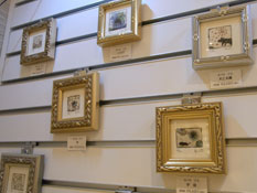 銀座三越ミニ銅版画